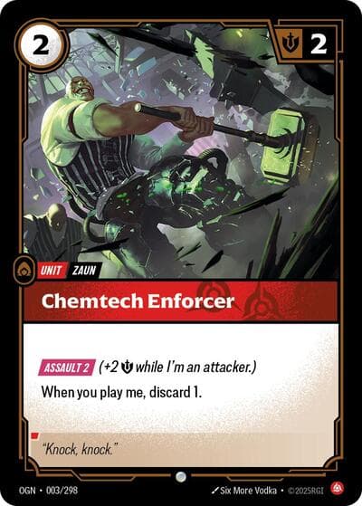 Chemtech Enforcer card