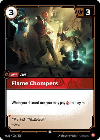 Flame Chompers card