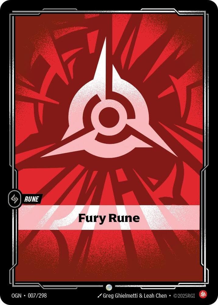 Fury Rune — Origins (#007)