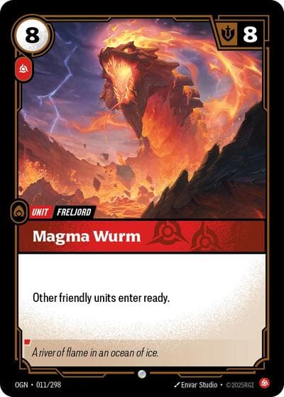Magma Wurm card