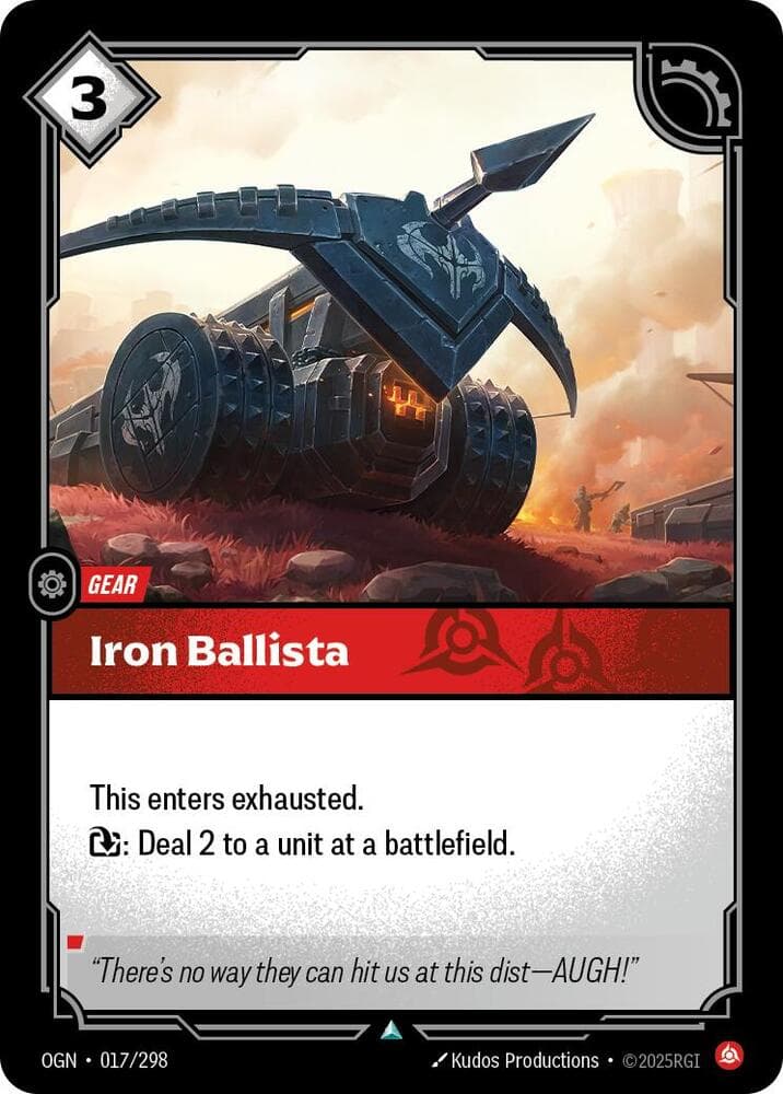 Iron Ballista — Origins (#017)