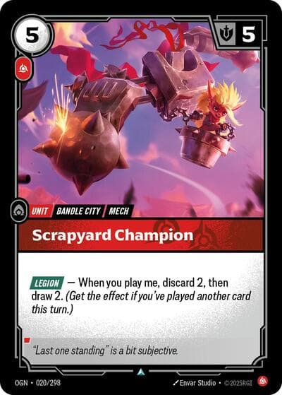 Scrapyard Champion card