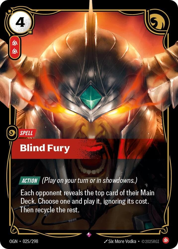 Blind Fury — Origins (#025)
