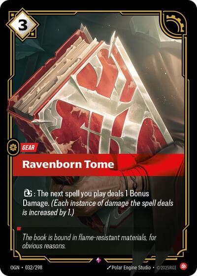 Ravenborn Tome card