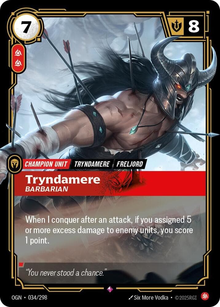 Tryndamere, Barbarian — Origins (#034)
