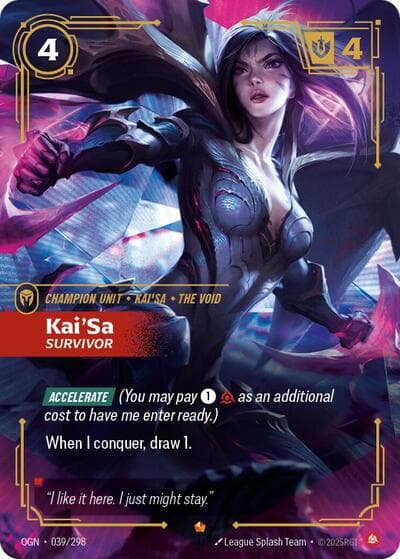 Kai'Sa, Survivor card