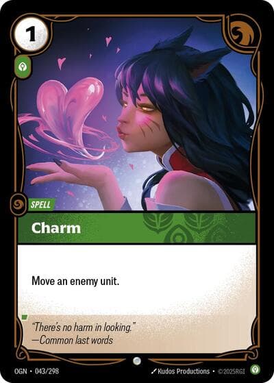 Charm card