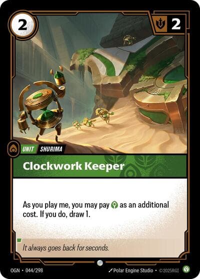 Clockwork Keeper card