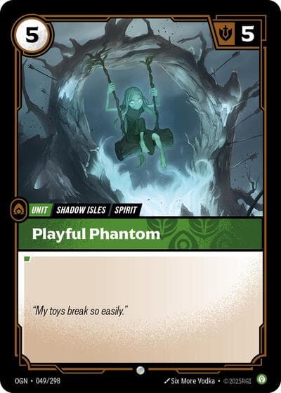 Playful Phantom card