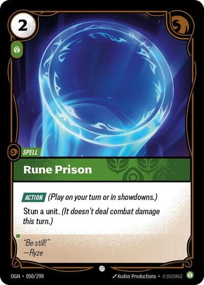 Rune Prison card