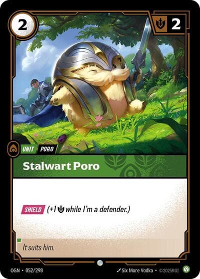 Stalwart Poro card