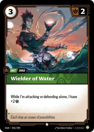 Wielder of Water card