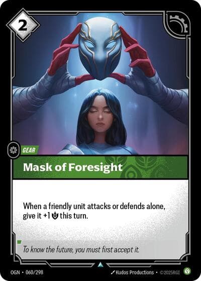 Mask of Foresight card