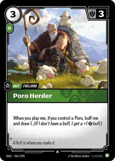 Poro Herder card