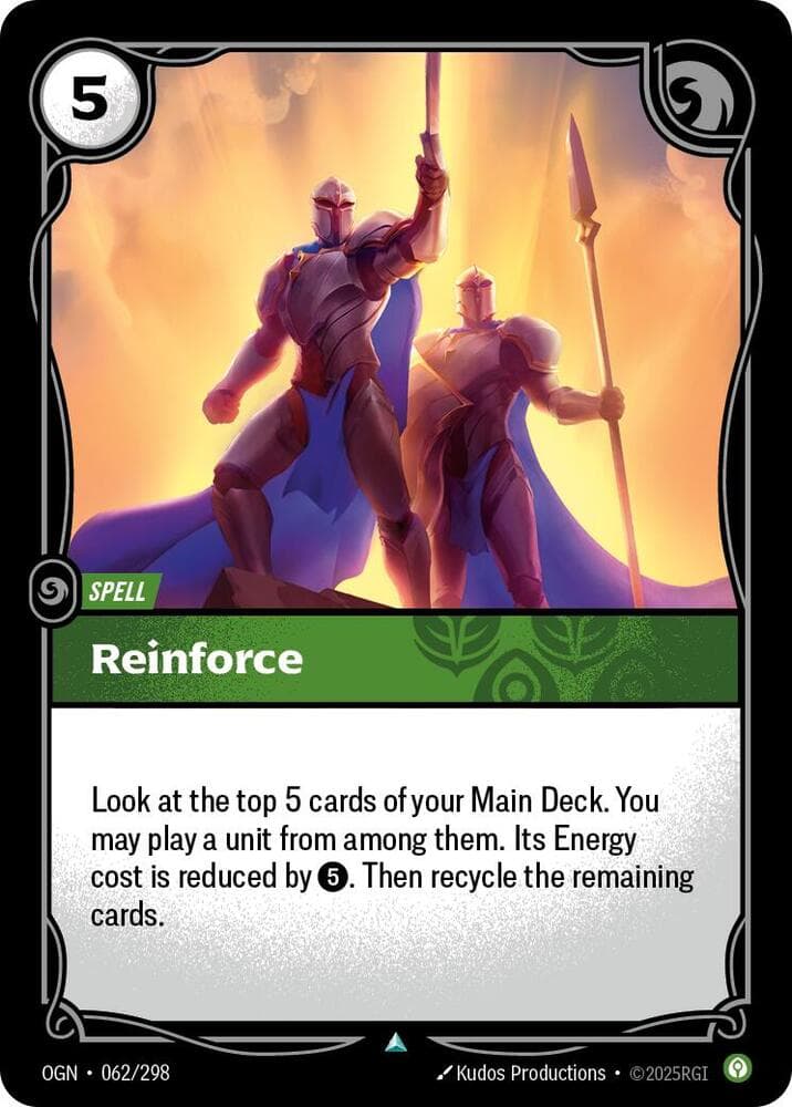 Reinforce — Origins (#062)