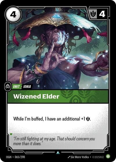 Wizened Elder card