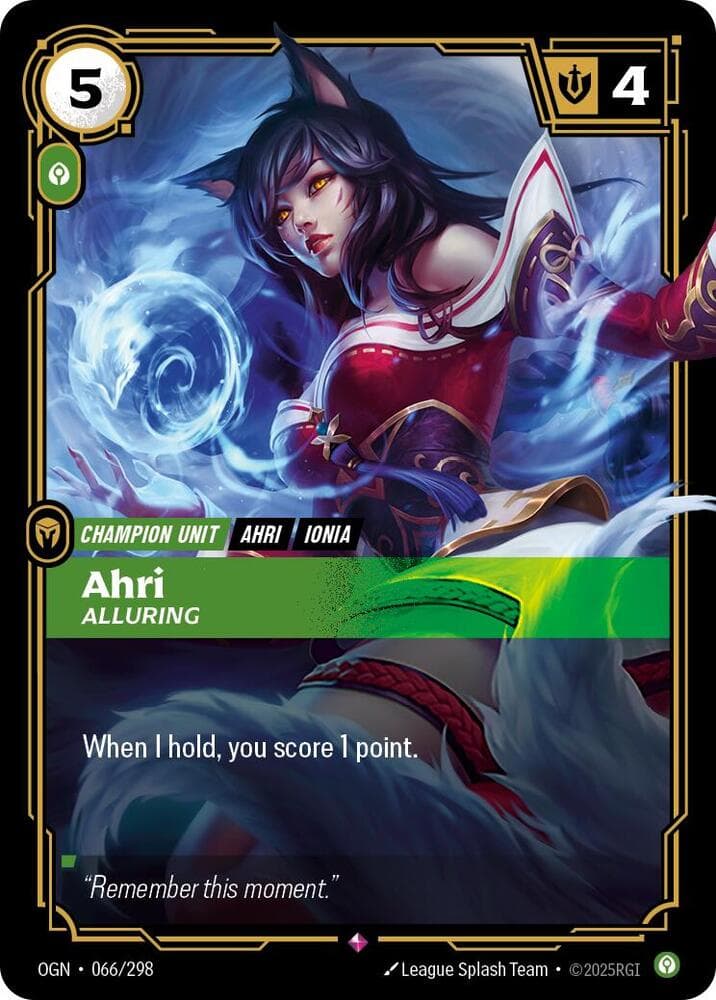 Ahri, Alluring — Origins (#066)