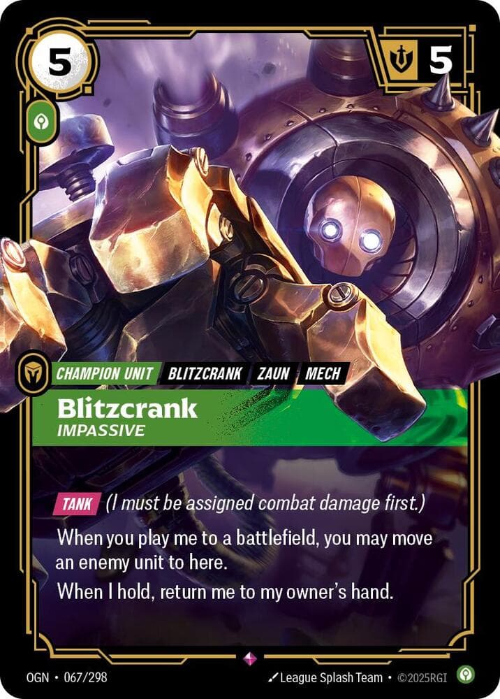 Blitzcrank, Impassive — Origins (#067)
