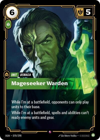 Mageseeker Warden card