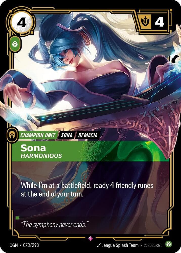 Sona, Harmonious — Origins (#073)