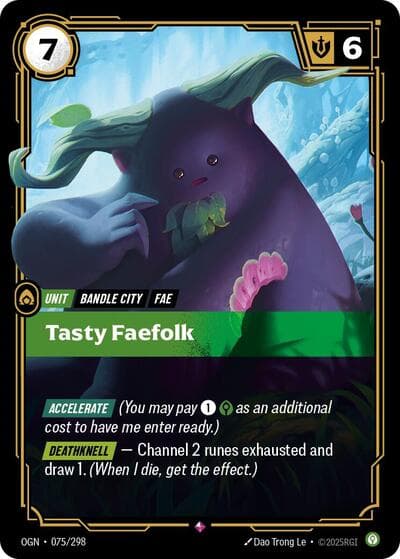 Tasty Faefolk card