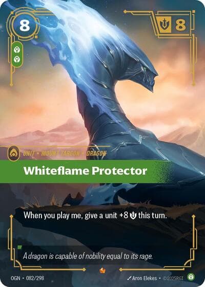 Whiteflame Protector card