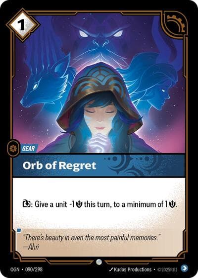 Orb of Regret card