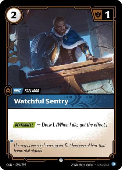 Watchful Sentry card