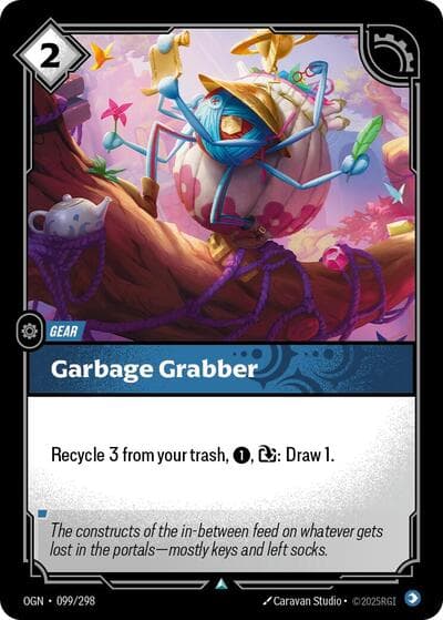 Garbage Grabber card