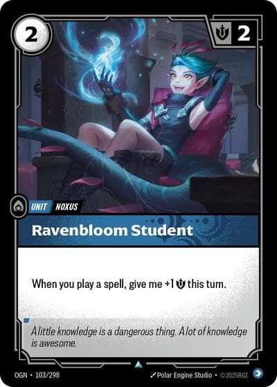 Ravenbloom Student card