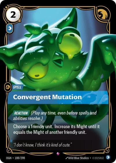 Convergent Mutation card