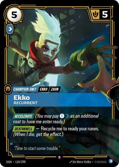 Ekko, Recurrent card