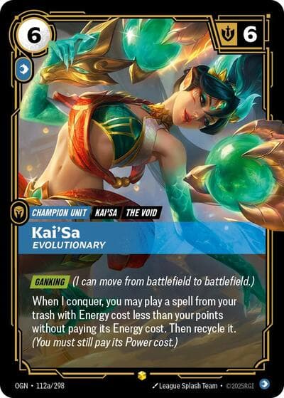 Kai'Sa, Evolutionary card