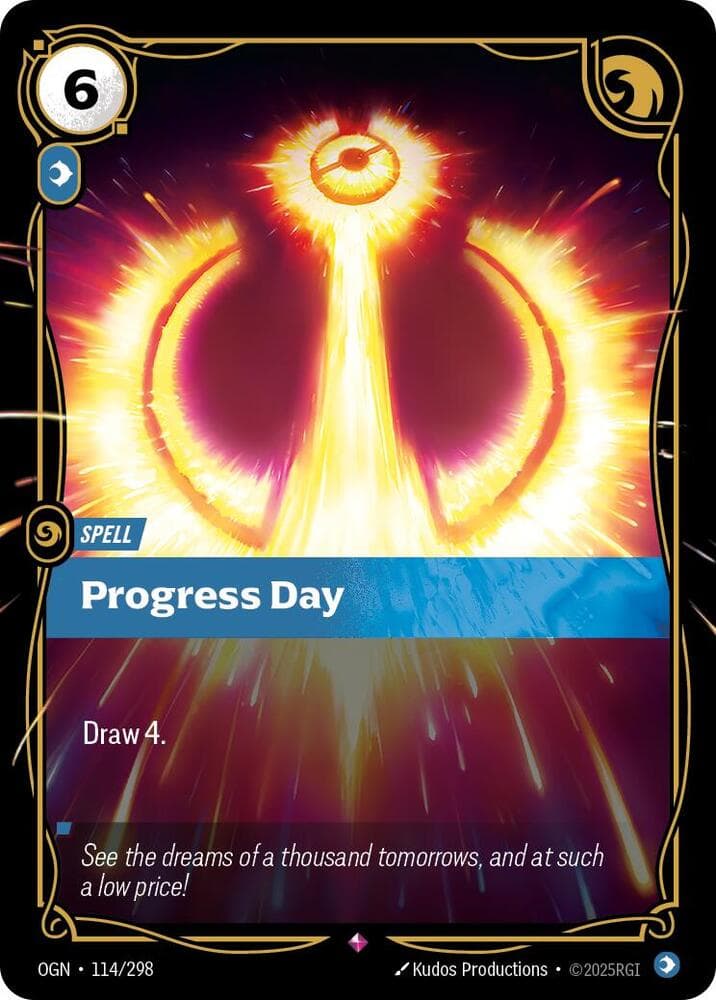 Progress Day — Origins (#114)