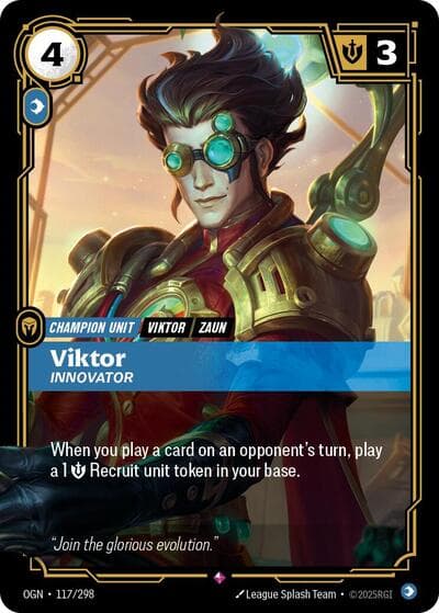 Viktor, Innovator card