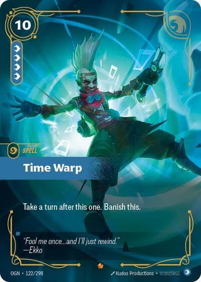 Time Warp card