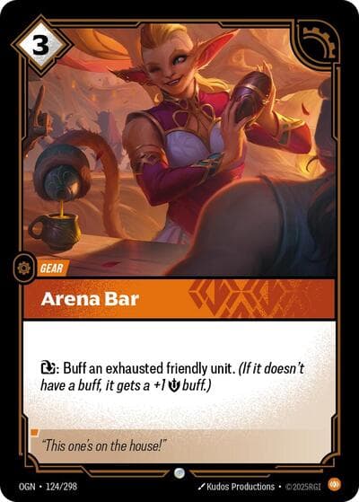 Arena Bar card