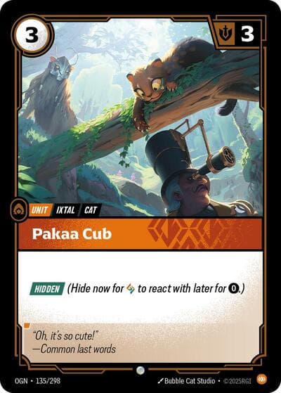 Pakaa Cub card