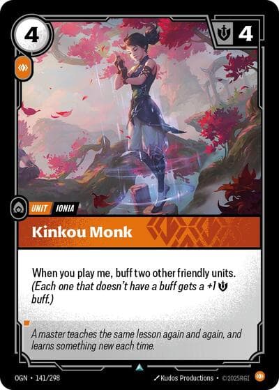 Kinkou Monk card