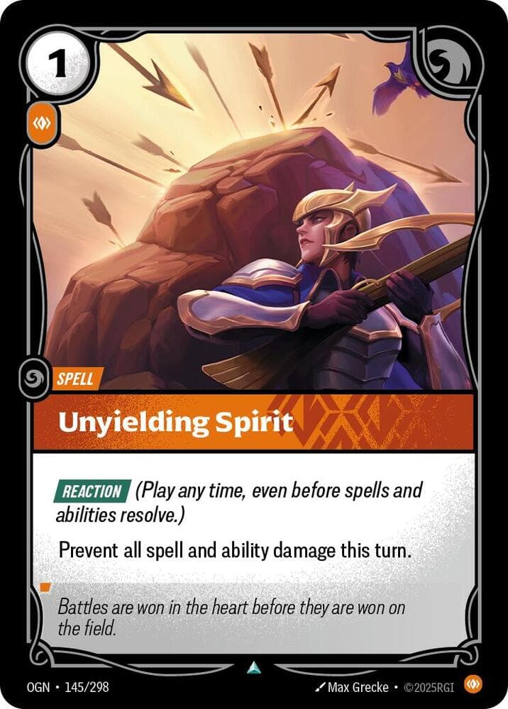 Unyielding Spirit — Origins (#145)
