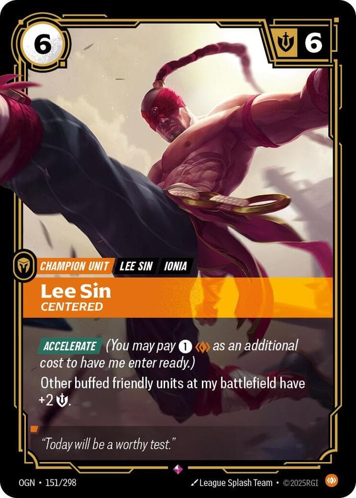 Lee Sin, Centered — Origins (#151)