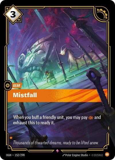 Mistfall card