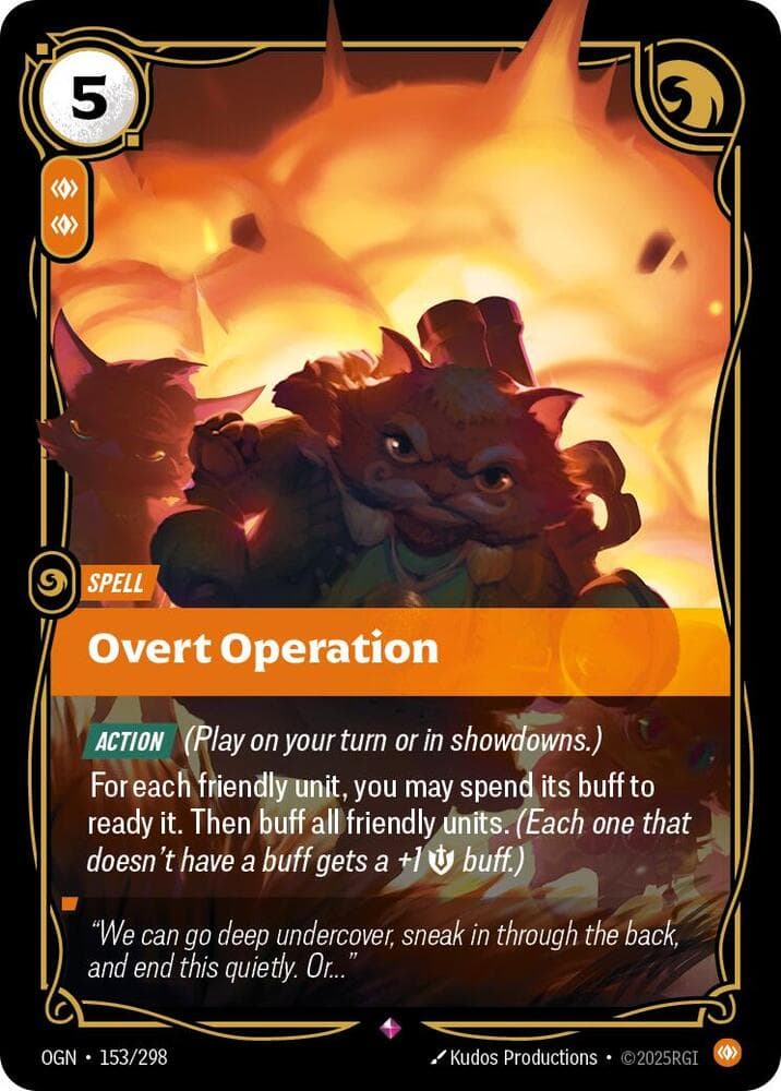 Overt Operation — Origins (#153)