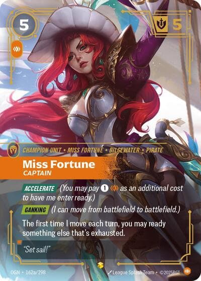 Miss Fortune, Captain card