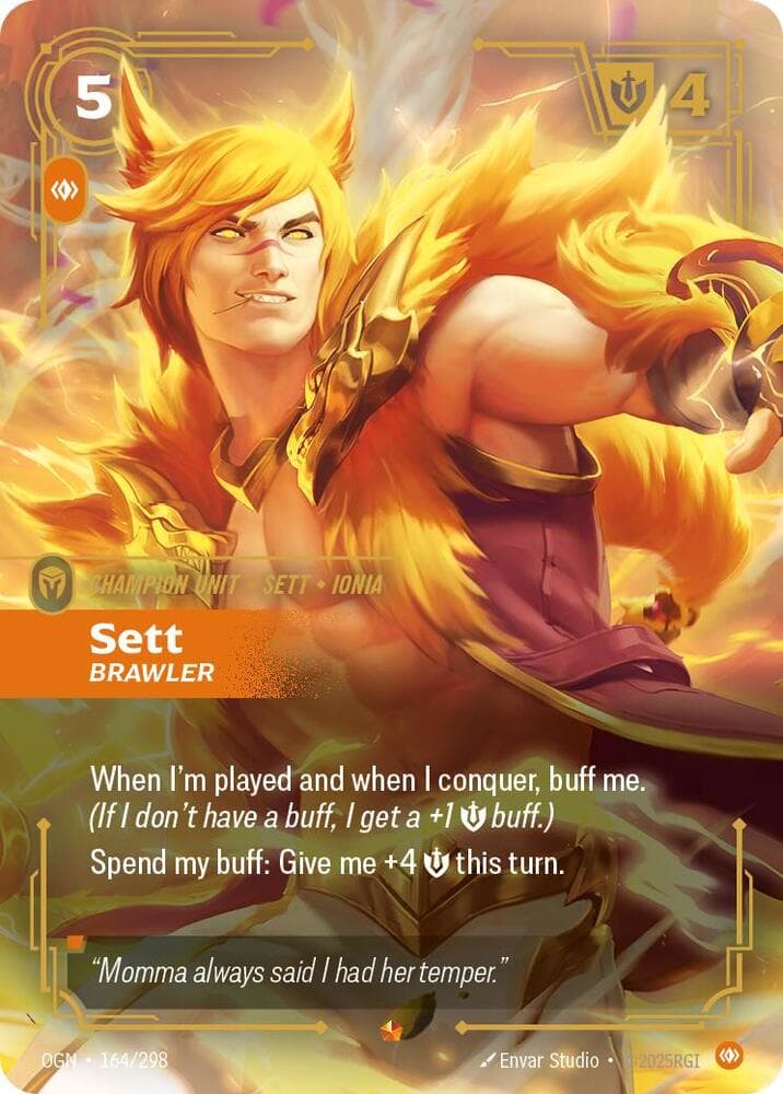 Sett, Brawler — Origins (#164)