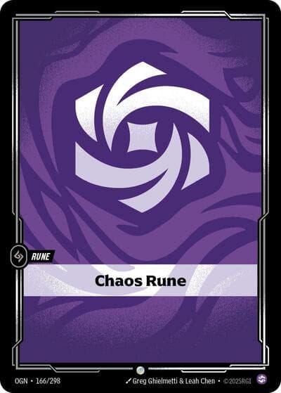 Chaos Rune card