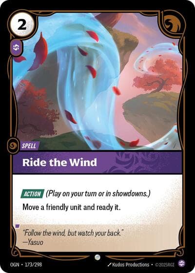 Ride The Wind card