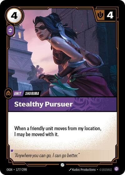 Stealthy Pursuer card