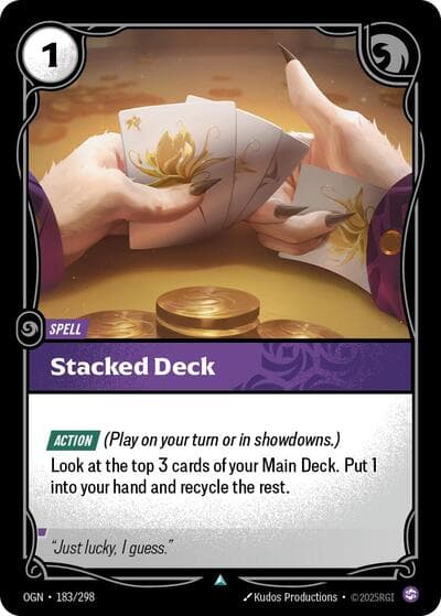 Stacked Deck card