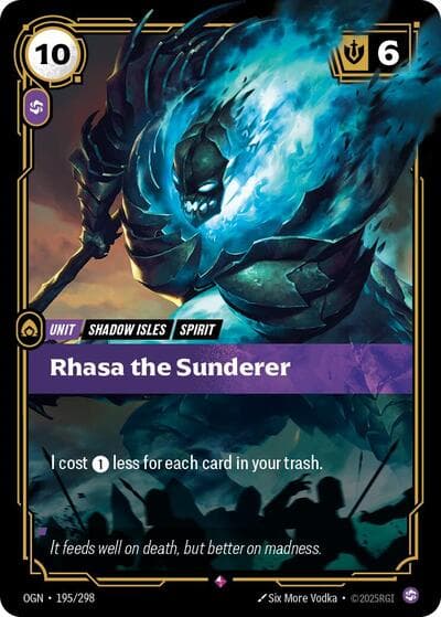 Rhasa the Sunderer card